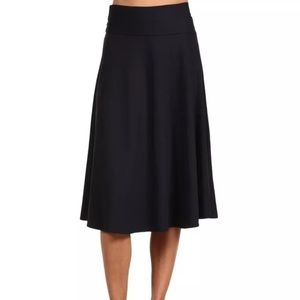 Patagonia Morning Glory Fold-over Waist Midi Skirt